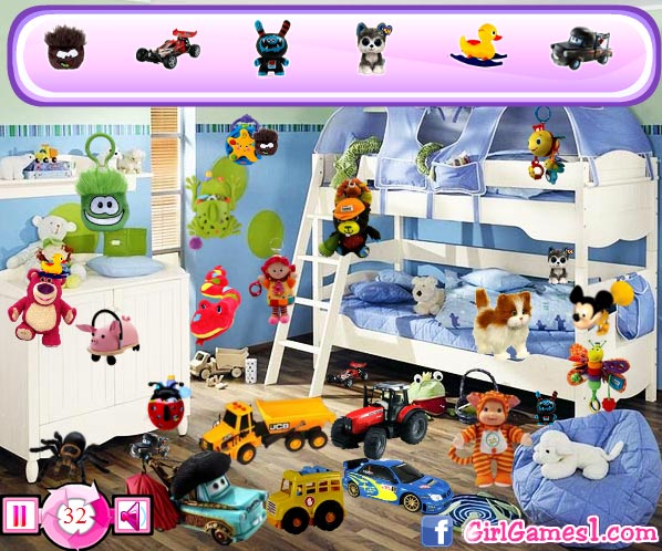 Kids Bedroom Hidden Objects
