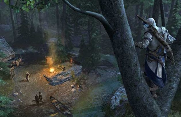 Assassins Creed III Tree Sneak