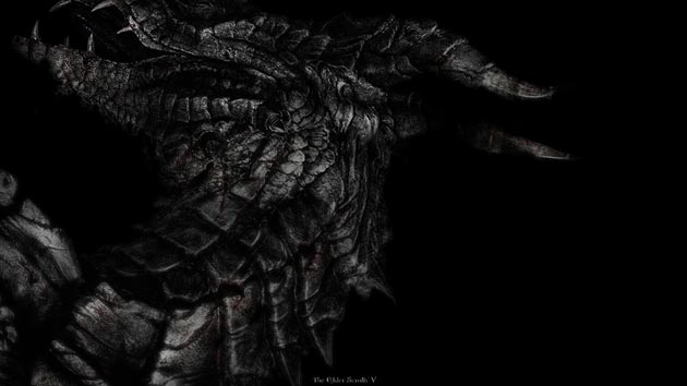 Elder Scrolls V - Skyrim Wallpaper - Dragon