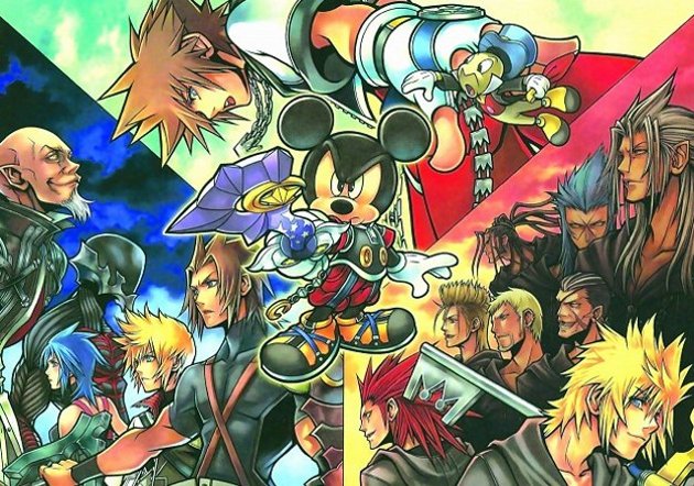 Kingdom Hearts Series All Characters