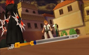 Kingdom Hearts II Axel vs Roxas