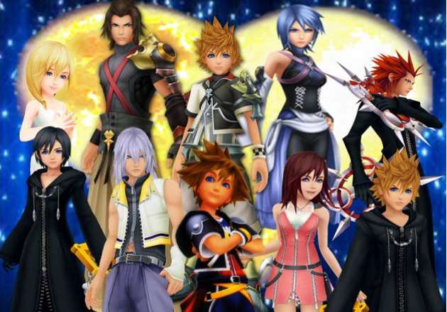 Kingdom Hearts Series All Heroes2