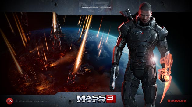 Mass Effect 3 Wallpaper HD - Shepard