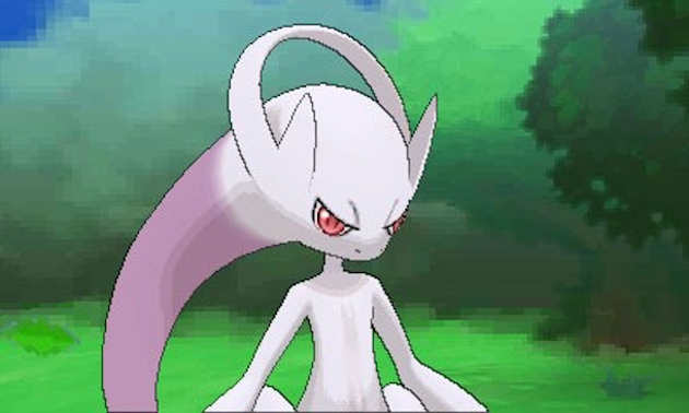 Pokemon X and Y New Mewtwo