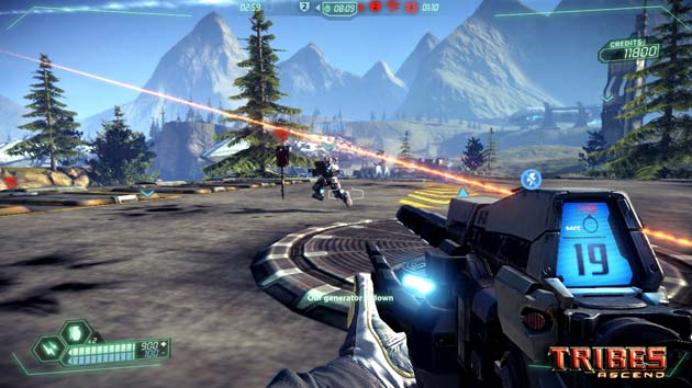 Tribes Ascend Flag Retrieve Screenshot