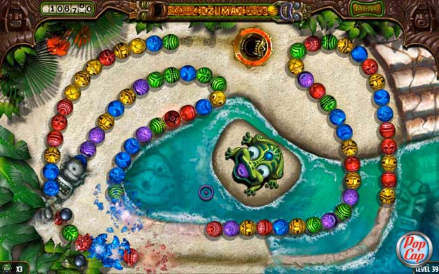Zuma (PS3) Gameplay